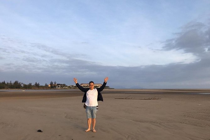 SUNRISE PHOTO at LONELY BEACH Where RIVER MEETS OCEAN - Additional Details
