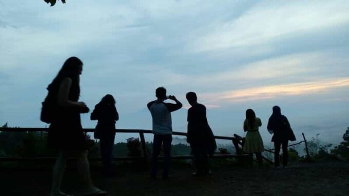 Sunrise Point, Borobudur to The Top, Merapi Jeep Lava Tours - Sunrise at Punthuk Setumbu Hill