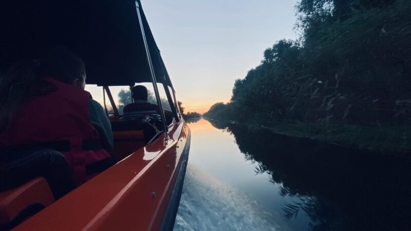 Sunrise ,sunset in the Danube Delta ,Caraorman - Mobility and Health Considerations
