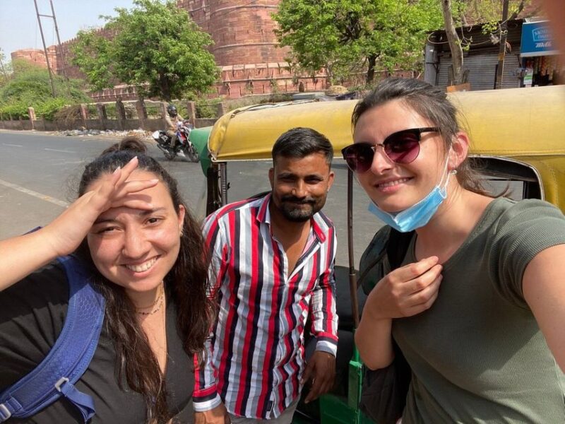 Sunrise Taj Mahal, Agra Fort & Mehtab Bagh Tour by Tuk Tuk - Key Points