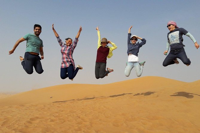 Sunrise View Desert Safari With Camel Ride & Sand Boarding - Overview of the Safari