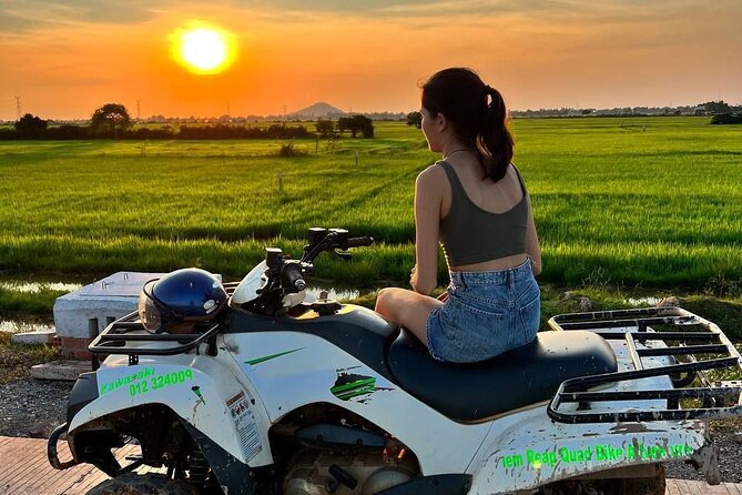 Sunset 01 Hour Private Quad Bike Tour in Siem Reap - Key Points
