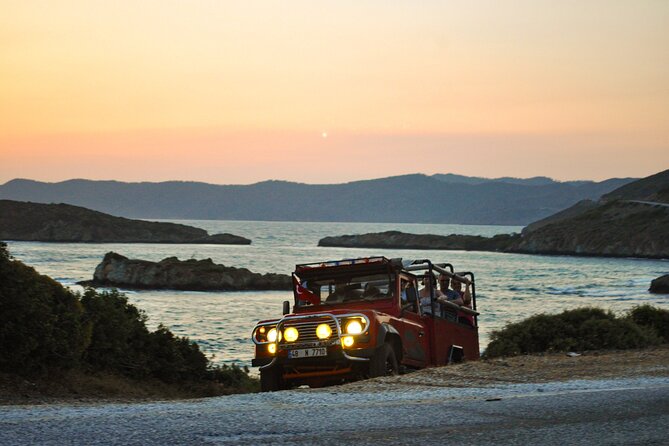 Sunset and Beach Party, Swim With Barbeque Dinner (4x4 Jeep) From Marmaris - Dance Under the Stars With Live Music