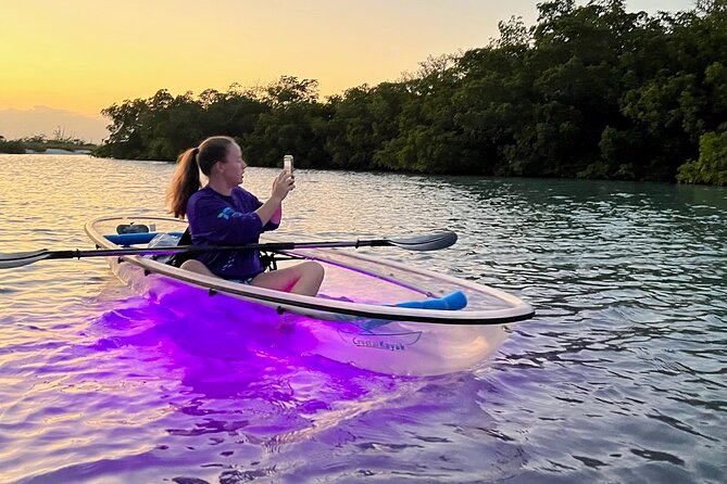 Sunset and Glow Clear Kayak Tour in North Naples - Safety and Accessibility