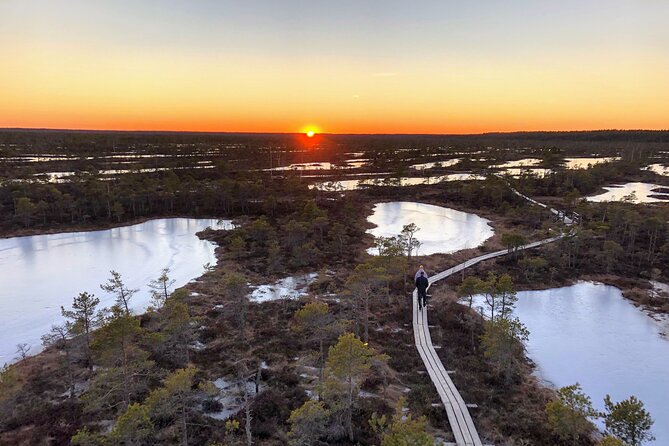 Sunset at Kemeri National Park - Sunset Viewing Platform and Photo Opportunities