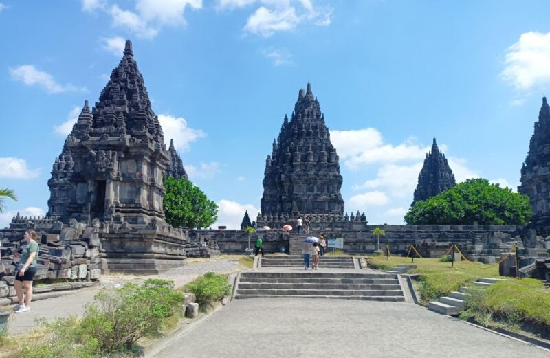 Sunset at Prambanan and Sendratari Ramayana Ballet Prambanan - Ramayana Ballet Performance