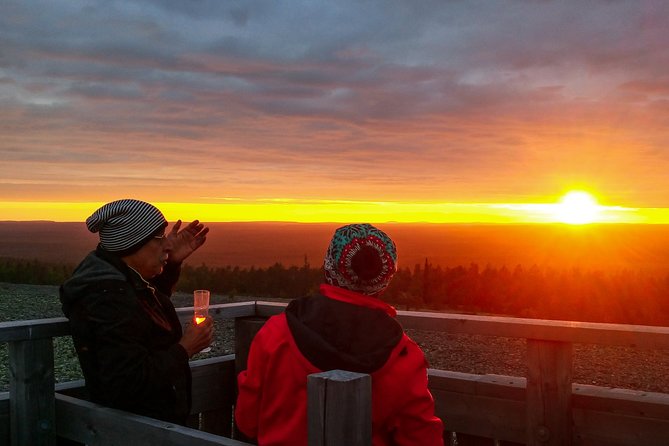 Sunset at the Arctic Circle - Meeting and Pickup