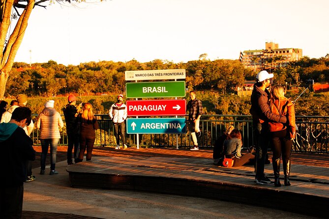 Sunset at the Landmark of the Three Frontiers Monument - Pickup and Accessibility