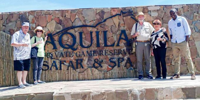 Sunset Big 5 Aquila Safari Snacks and Wine Tasting - Pickup and Drop-off