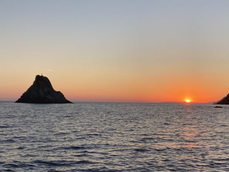 Sunset Boat Tour With Aperitivo & Swim in Natural Park - Key Points