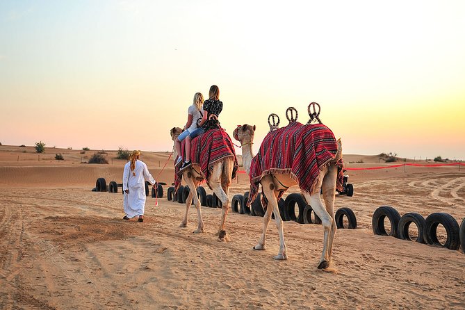 Sunset Camel Trek & Red Dunes Safari With BBQ at Al Khayma Camp From Dubai - Pickup and Transportation Details