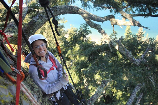 Sunset Canopy Climb on Lopez Island - Inclusions