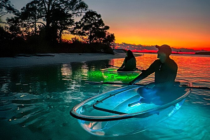 Sunset Clear Kayak Tour Destin Ft. Walton Beach - Inclusions