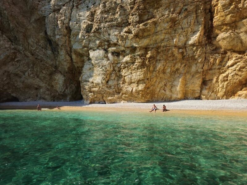 Sunset Cruise, Swimming at GOLDEN Beach, With Welcome Drink - Scenic Features