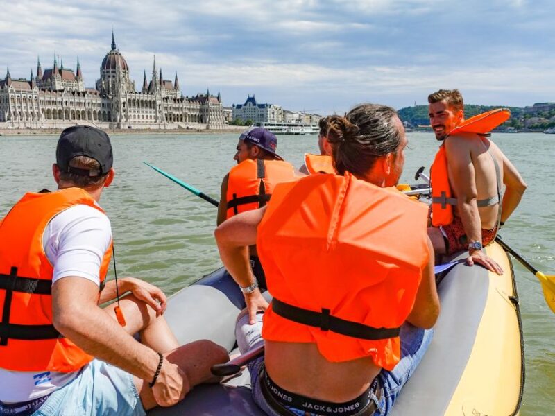 Sunset Danube River Rafting Cruise in Budapest + Drink - Key Points