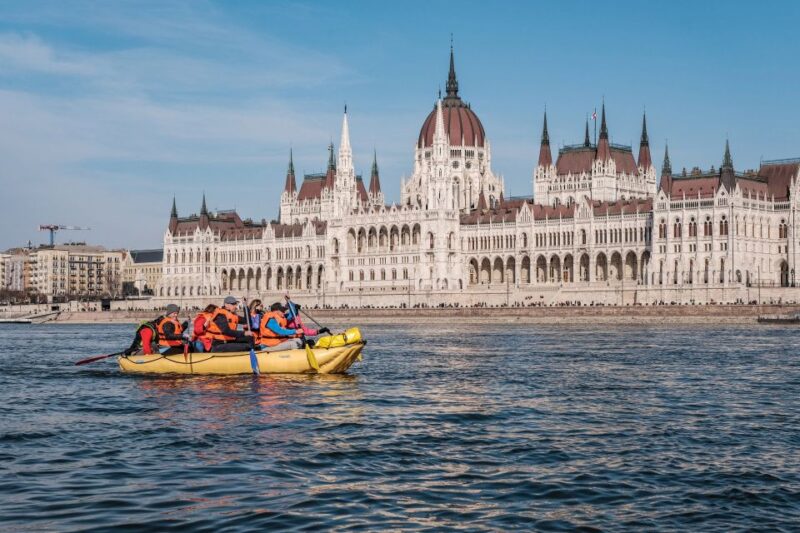 Sunset Danube River Rafting Cruise in Budapest + Drink - Safety and Equipment