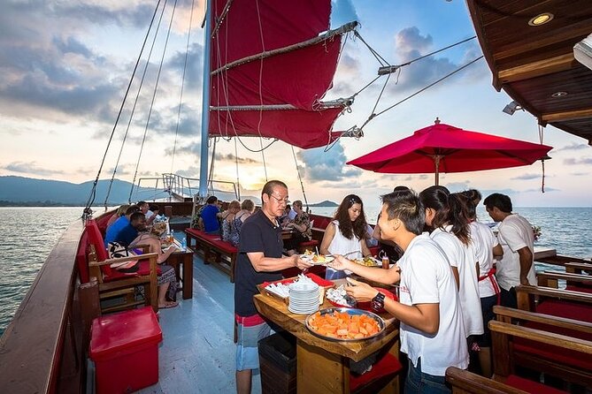 Sunset Dinner Cruise - Dinner Menu