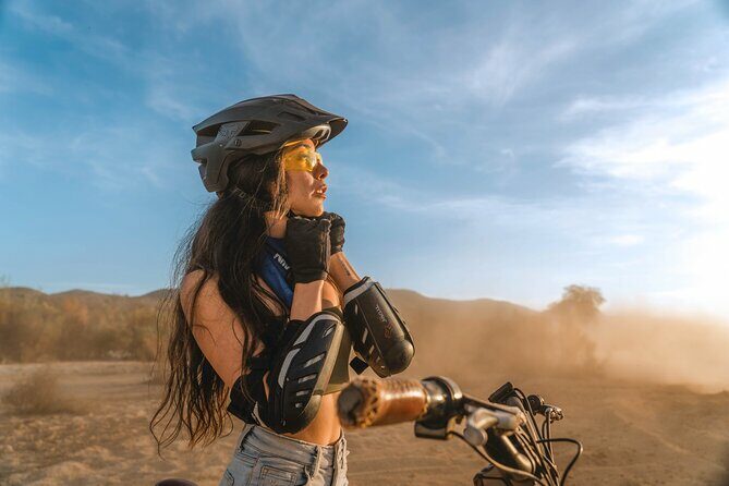 Sunset E-bike Beach Ride with Mexican Dinner and Margaritas - What Could Be Better?
