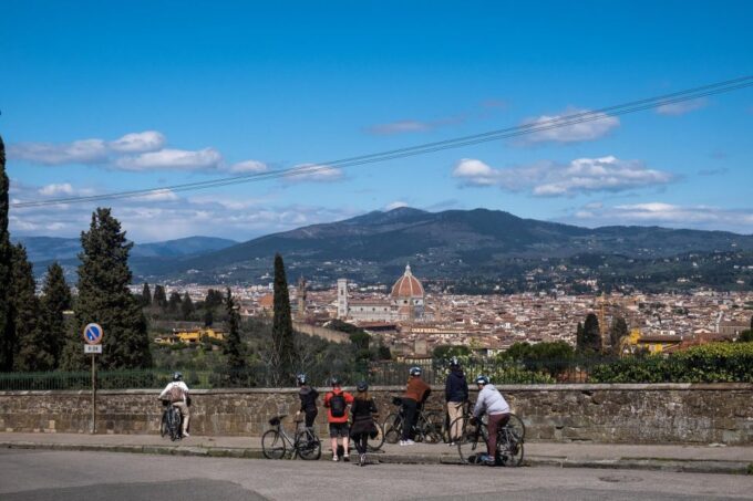 Sunset E-Bike Tour of Tuscan & Florentine Hills With Tasting - Florences Panoramic Views