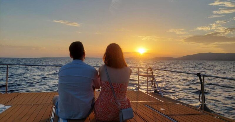 Sunset From the Middle of Palma Bay - Key Points