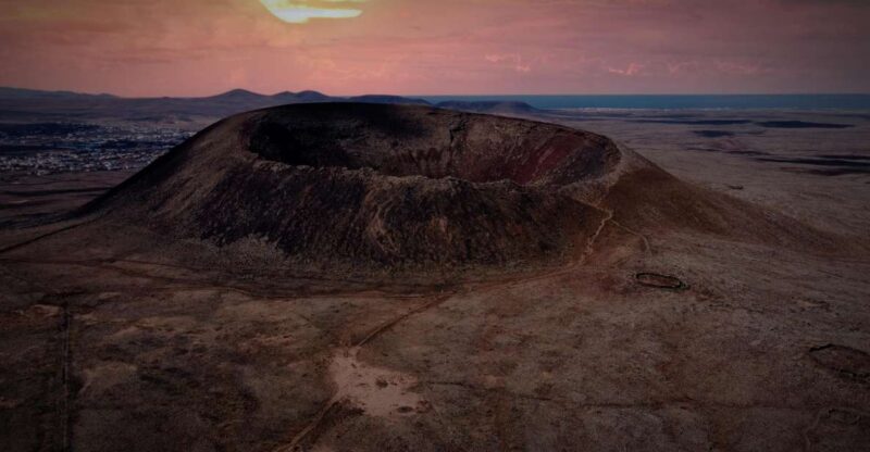 Sunset From the Volcano - Three Visitation Times Available