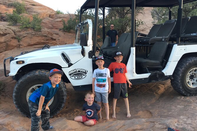 Sunset Hells Revenge Hummer Adventure - Meeting and Pickup Arrangements