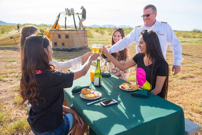 Sunset Hot Air Balloon Flight Over Phoenix - Champagne and Hors Doeuvres Reception