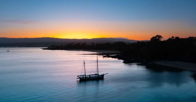 Sunset in a Schooner Sailing in Vigo, Spain - Exploratory Itinerary