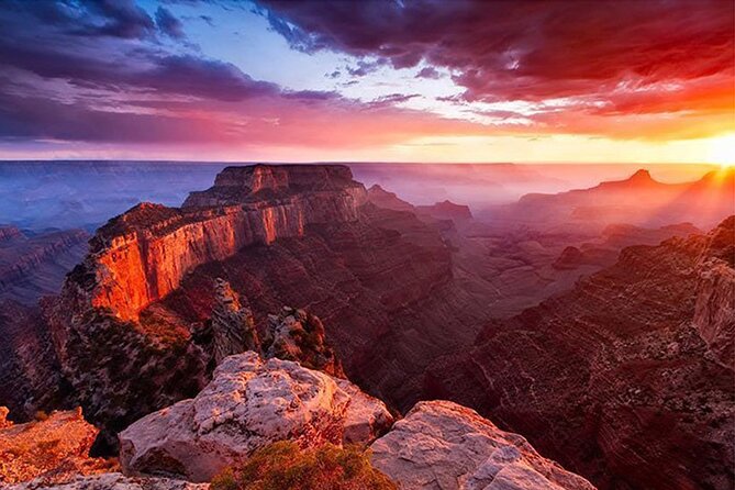 Sunset in the Grand Canyon From Sedona - Cancellation Policy