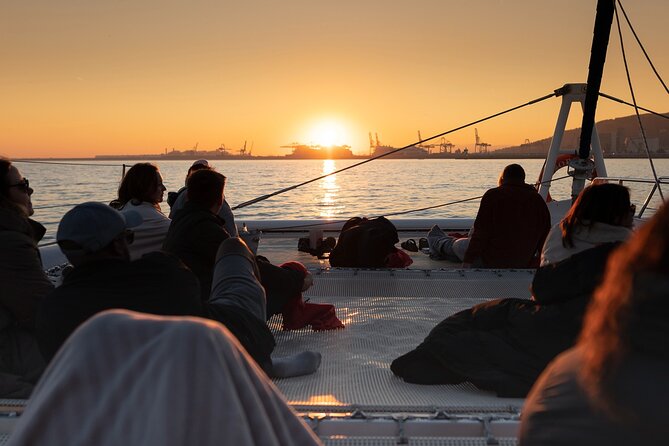 Sunset Jazz Cruise in Barcelona - Barcelona Skyline and Open-air Deck