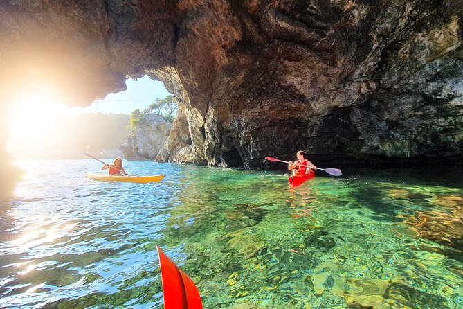 Sunset Kayak Adventure & Caves Tour, Swimming & Aperitif - Meeting Point and Duration