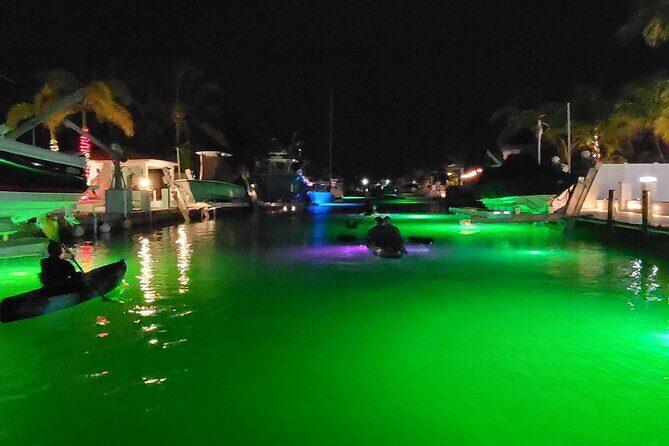 Sunset Kayak Adventure with Enchanting Underwater Lights - Key Points