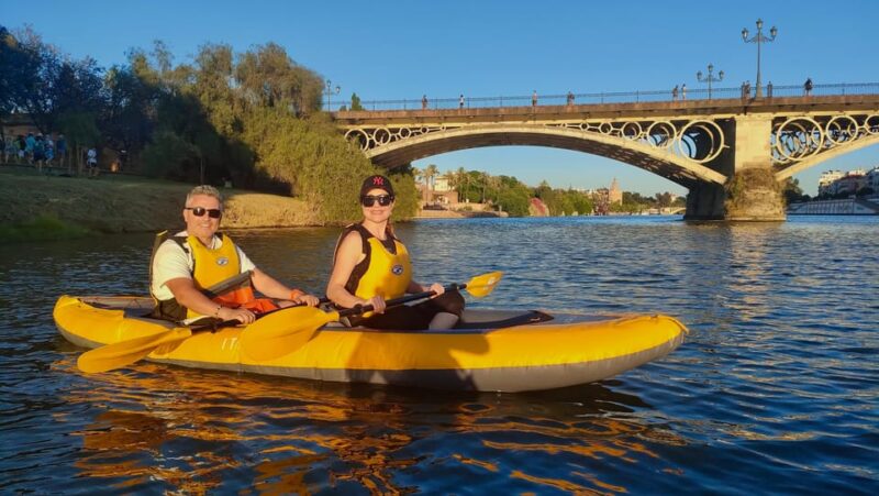 Sunset Kayak: Historic Seville, Triana and La Cartuja - Tranquil Sunset Atmosphere