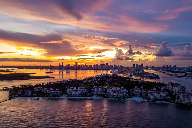 Sunset Miami Private Helicopter Tour - Key Destinations