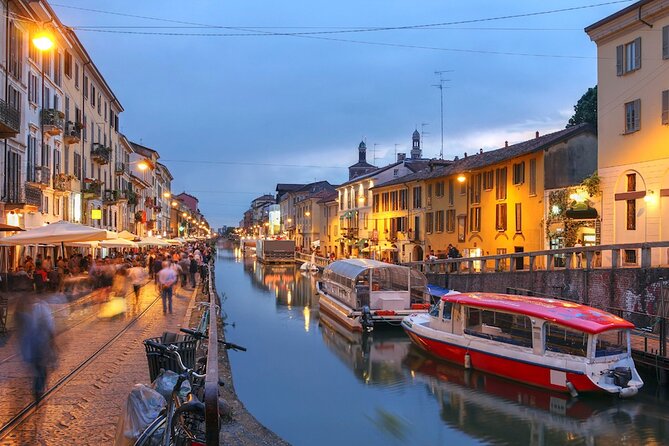 Sunset Navigli Boat Tour With Aperitivo in Milan - Booking and Confirmation