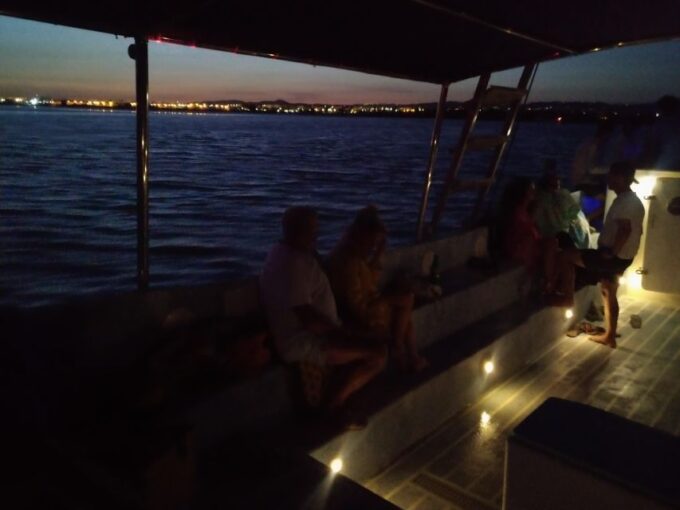 Sunset on a Classic Boat in Ria Formosa Olhão, Drinks&Music. - About Ria Formosa