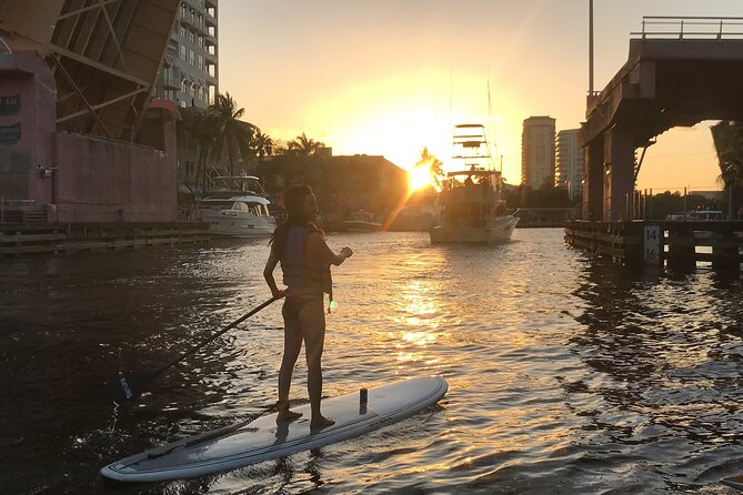Sunset on Paddleboard Experience in Las Olas Fort Lauderdale - Participant Requirements