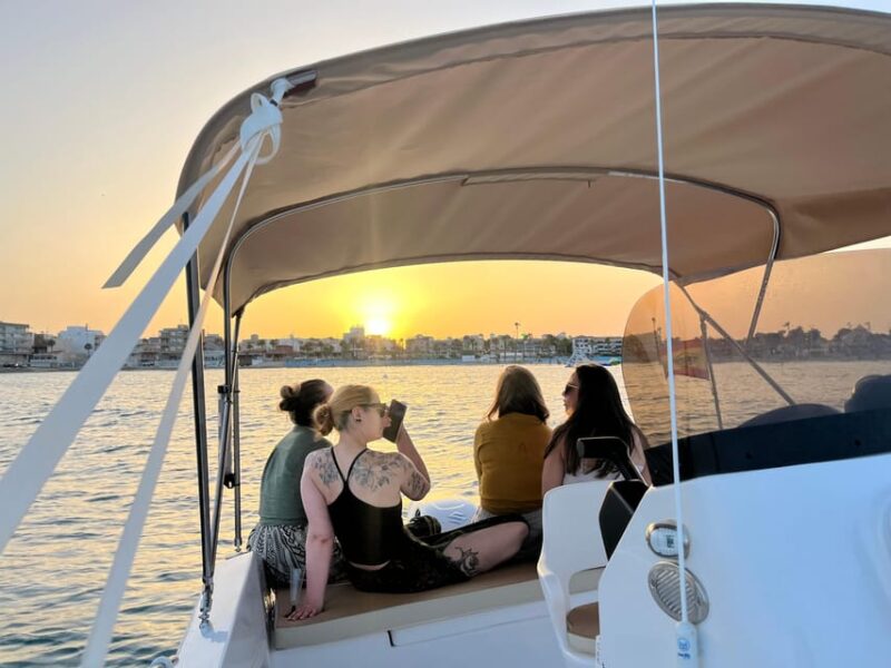 Sunset Onboard Torrevieja Bay in Exclusive Boat. - Booking Information