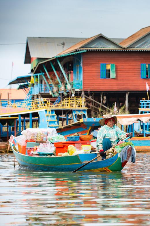 Sunset Over the Tonle Sap Lake and Visit Floating Village - Itinerary Details