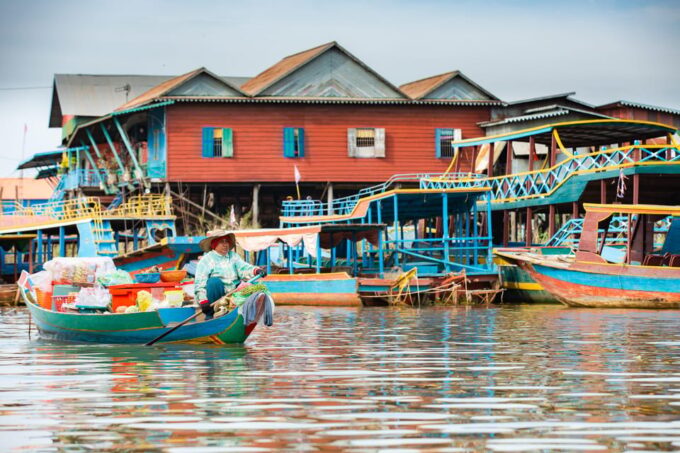 Sunset Over the Tonle Sap Lake and Visit Floating Village - Pickup and Dropoff