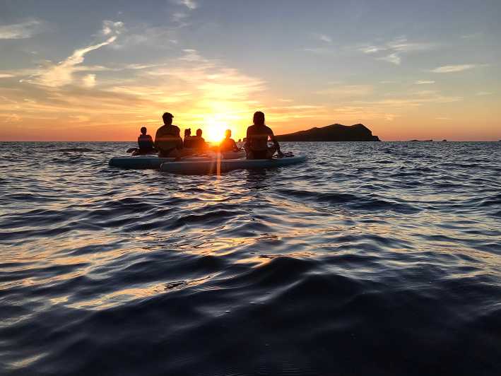 Sunset Paddle Surf, Caves, Snorkel & Cava - Itinerary Details