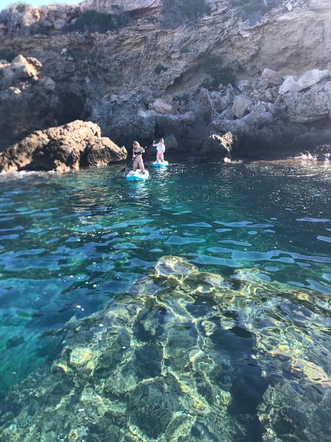 Sunset Paddle Surf, Caves, Snorkel & Cava - Paddleboard Sunset Experience