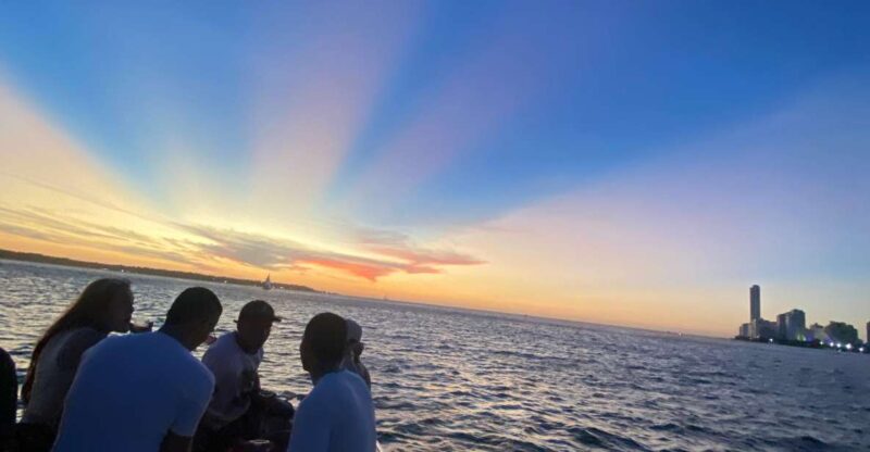Sunset Party Open Bar on the Bay While Sharing With Locals - Key Points