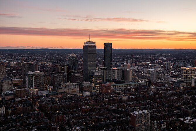 Sunset Premium Helicopter Tour Over Boston with Pickup Option - Frequently Asked Questions