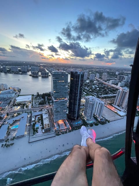 Sunset Private Helicopter: Lauderdale-Hard Rock Guitar-Miami - Exclusivity and Privacy