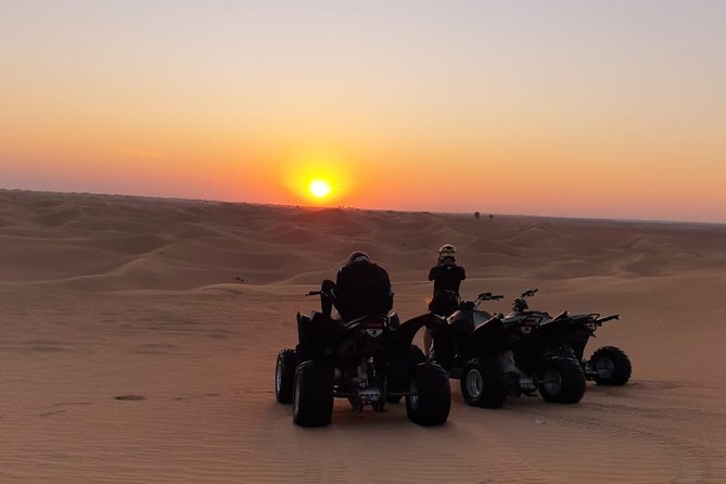 Sunset Quad Bike Tour Dubai (Deep Desert Ride , Sunset in Desert) - Inclusions and Exclusions