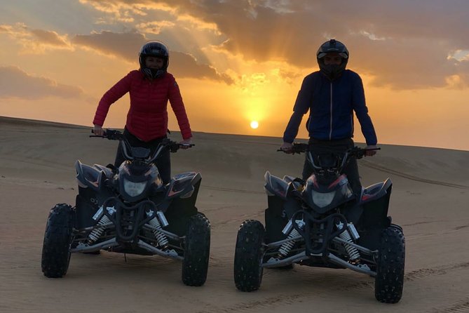 Sunset Quad Bike Tour Dubai (Deep Desert Ride , Sunset in Desert) - Desert and Sunset Experience
