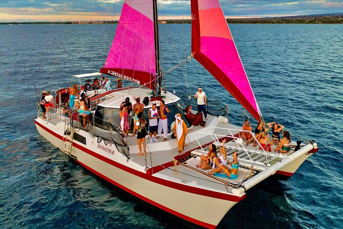 Sunset Sail on a Small Charming Hawaiian Catamaran Maalaea Harbor - Memorable Experiences