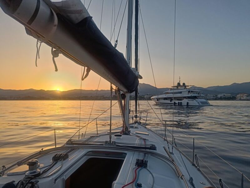 Sunset Sailing in Private Sailboat Puerto Banus Marbella - Getting to the Meeting Point