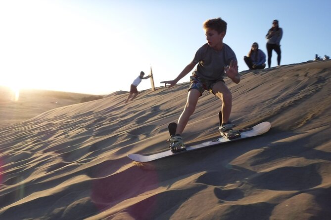 Sunset Sandboarding at La Paz Dunes Tour - Meeting Details